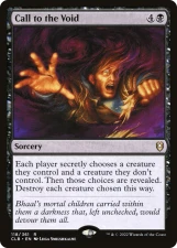 Call to the Void card image