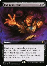 Call to the Void card image