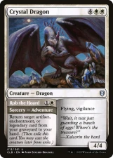 Crystal Dragon // Rob the Hoard card image
