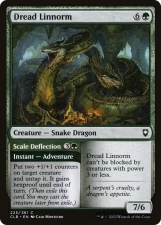 Dread Linnorm // Scale Deflection card image