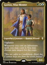 Gorion, Wise Mentor card image