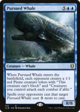 Pursued Whale card image