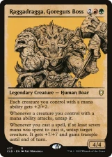 Raggadragga, Goreguts Boss card image