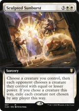 Sculpted Sunburst card image