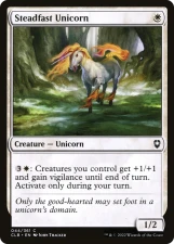 Steadfast Unicorn card image