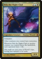 Vela the Night-Clad card image