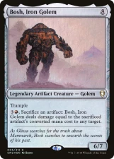 Bosh, Iron Golem card image