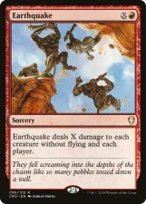 Earthquake card image