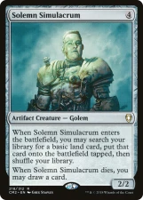 Solemn Simulacrum card image