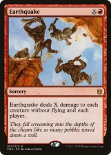 Earthquake card image