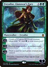Freyalise, Llanowar’s Fury card image