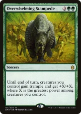 Overwhelming Stampede card image