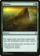 Restore card image