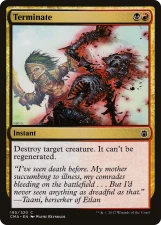 Terminate card image