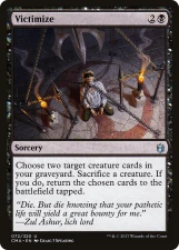 Victimize card image