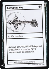 Corrupted Key card image