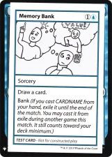Memory Bank card image
