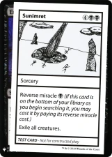 Sunimret card image