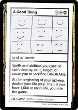 A Good Thing card image