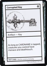 Corrupted Key card image