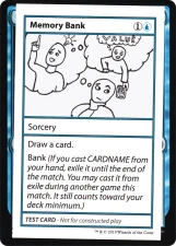 Memory Bank card image