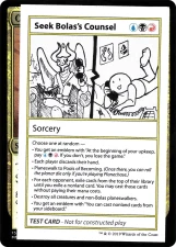 Seek Bolas’s Counsel card image