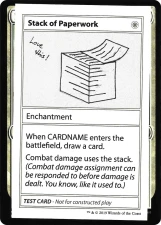 Stack of Paperwork card image