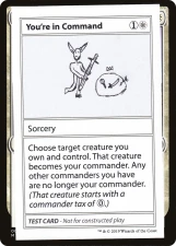 You’re in Command card image