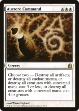 Austere Command card image