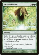 Bestial Menace card image