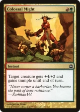 Colossal Might card image