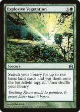 Explosive Vegetation card image