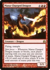 Mana-Charged Dragon card image