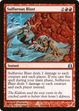 Sulfurous Blast card image