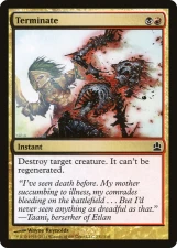Terminate card image