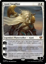 Ajani Steadfast card image