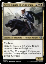 Aryel, Knight of Windgrace card image