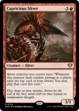 Capricious Sliver card image