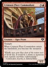 Crimson Fleet Commodore card image