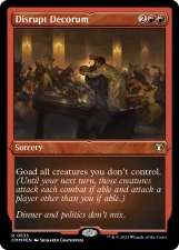 Disrupt Decorum card image