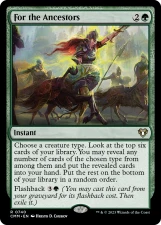 For the Ancestors card image