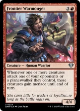 Frontier Warmonger card image