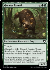 Greater Tanuki card image