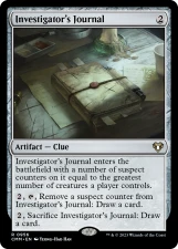 Investigator’s Journal card image