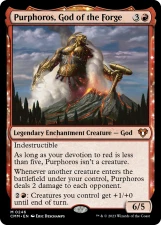 Purphoros, God of the Forge card image