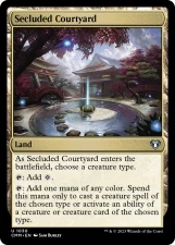 Secluded Courtyard card image