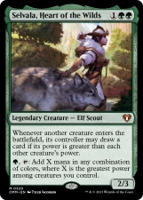 Selvala, Heart of the Wilds card image