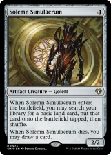 Solemn Simulacrum card image