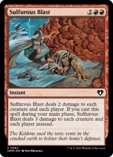 Sulfurous Blast card image