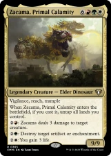 Zacama, Primal Calamity card image
